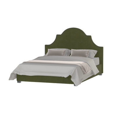 Ariana Double Bed with Elegant Headboard