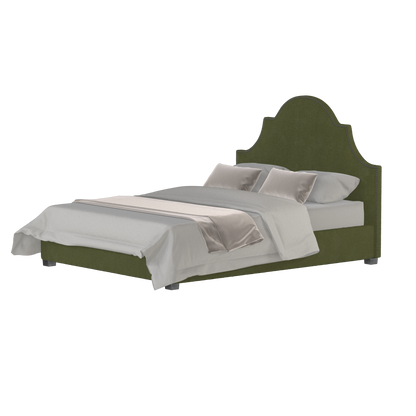 Ariana Double Bed with Elegant Headboard