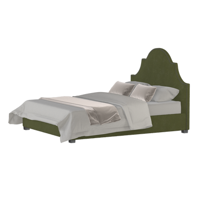 Ariana Double Bed with Elegant Headboard