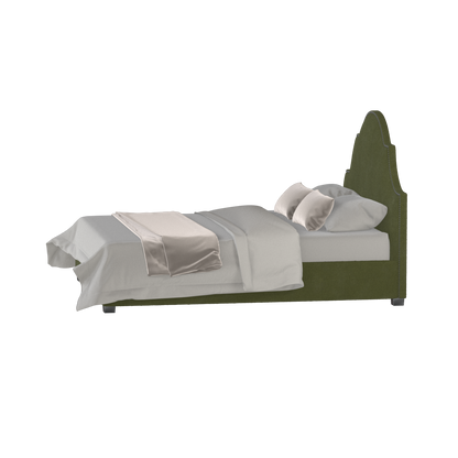 Ariana Double Bed with Elegant Headboard