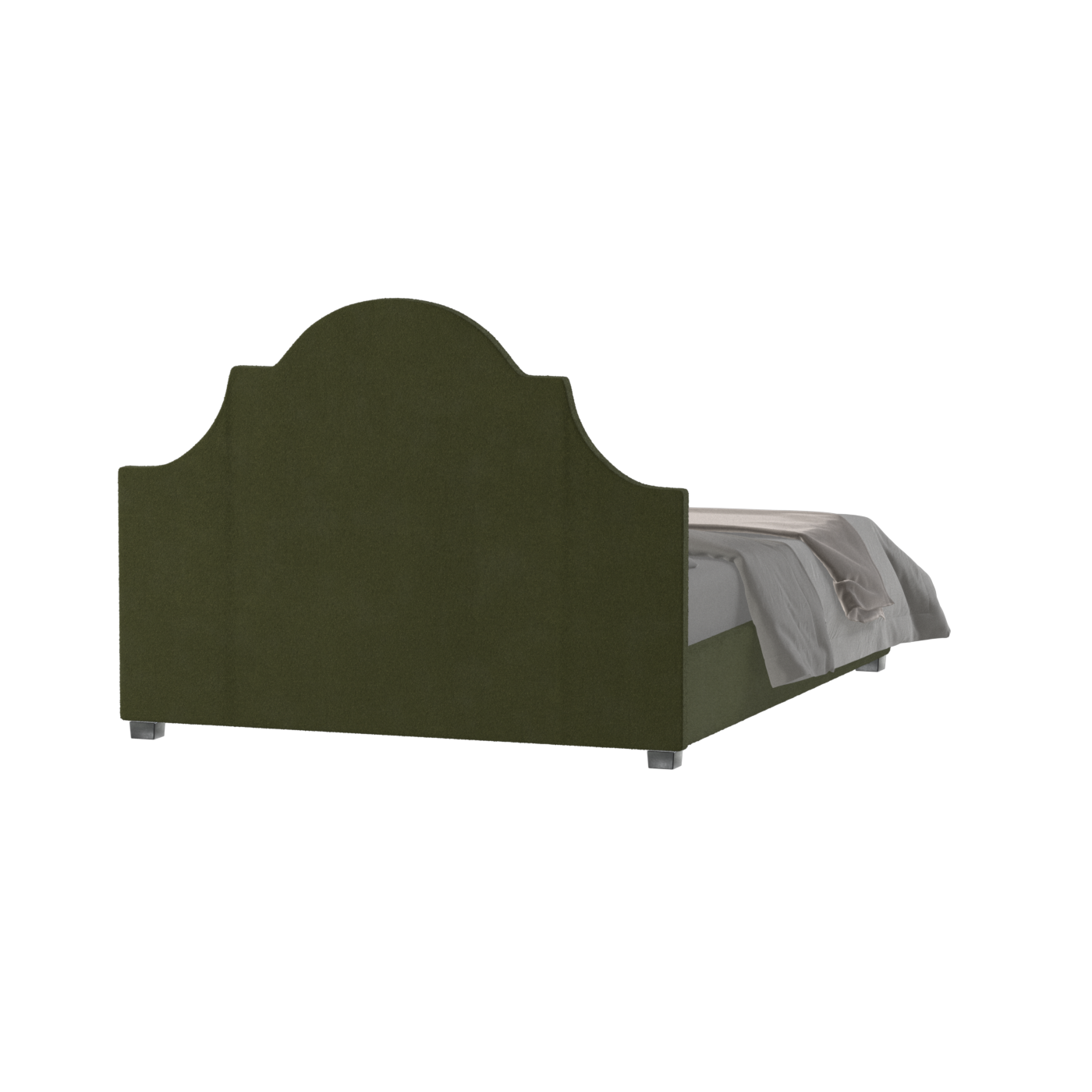 Ariana Double Bed with Elegant Headboard