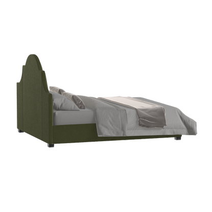 Ariana Double Bed with Elegant Headboard