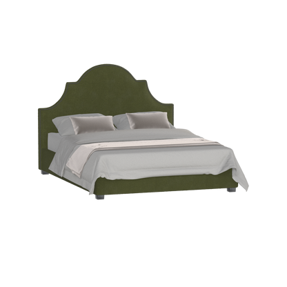 Ariana Double Bed with Elegant Headboard