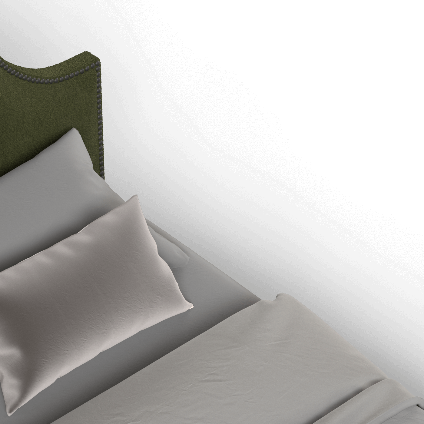 Ariana Double Bed with Elegant Headboard