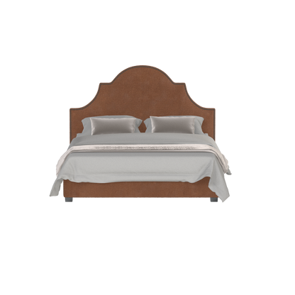 Ariana Double Bed with Elegant Headboard