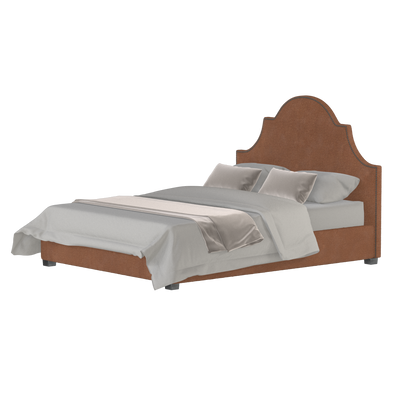 Ariana Double Bed with Elegant Headboard