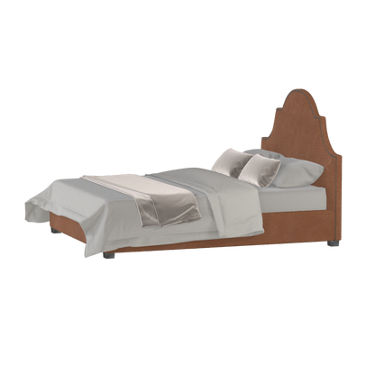 Ariana Double Bed with Elegant Headboard