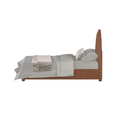 Ariana Double Bed with Elegant Headboard