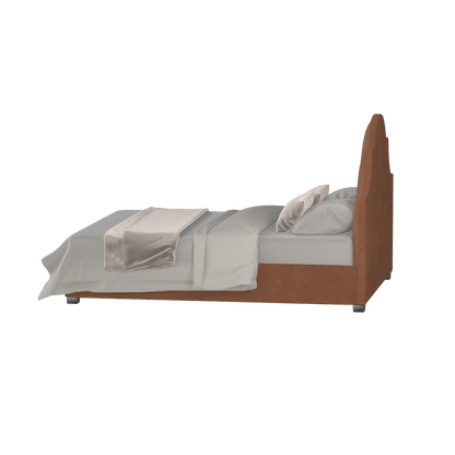 Ariana Double Bed with Elegant Headboard
