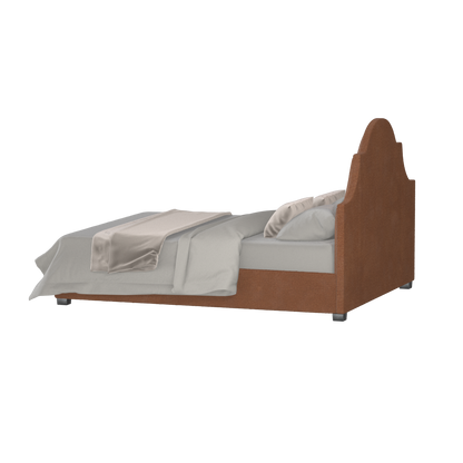 Ariana Double Bed with Elegant Headboard