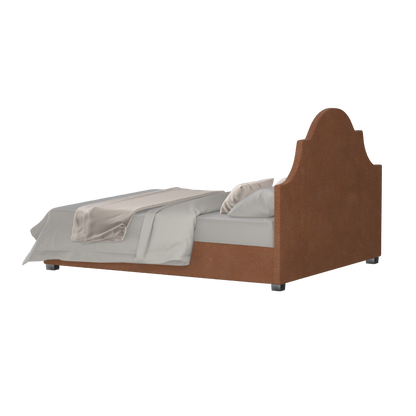 Ariana Double Bed with Elegant Headboard