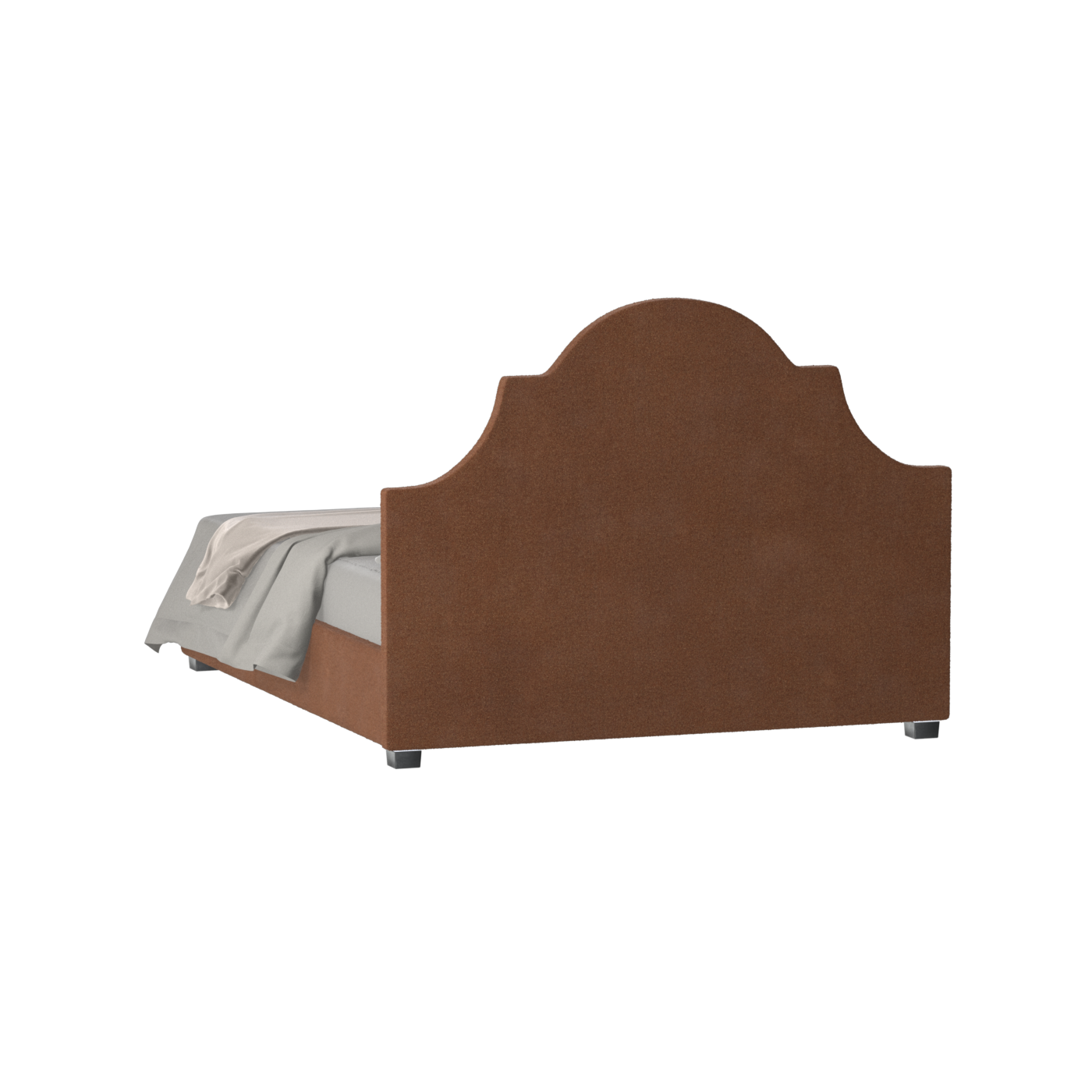 Ariana Double Bed with Elegant Headboard