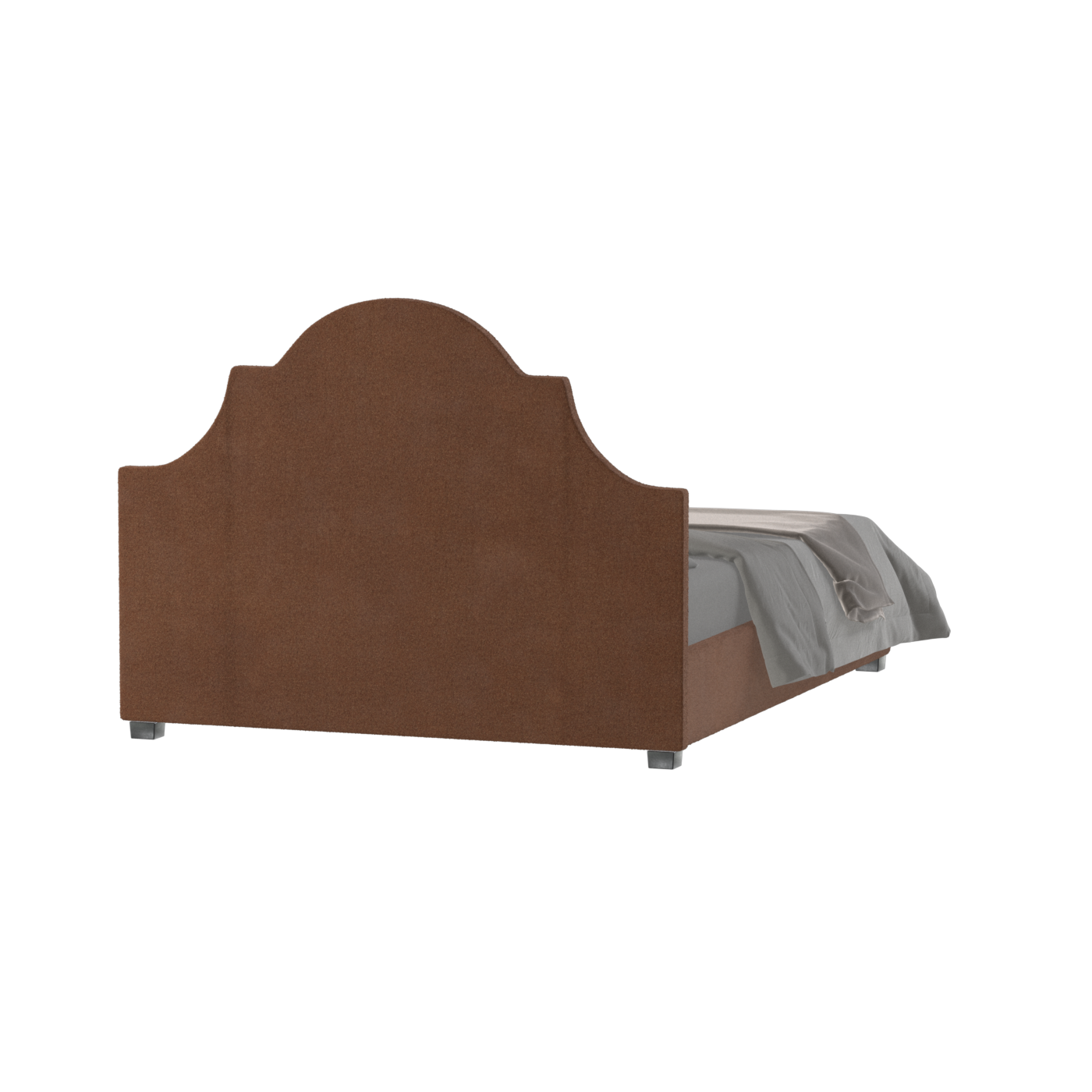 Ariana Double Bed with Elegant Headboard