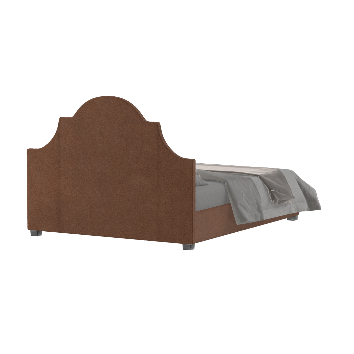 Ariana Double Bed with Elegant Headboard