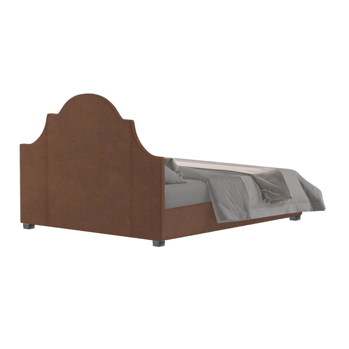 Ariana Double Bed with Elegant Headboard