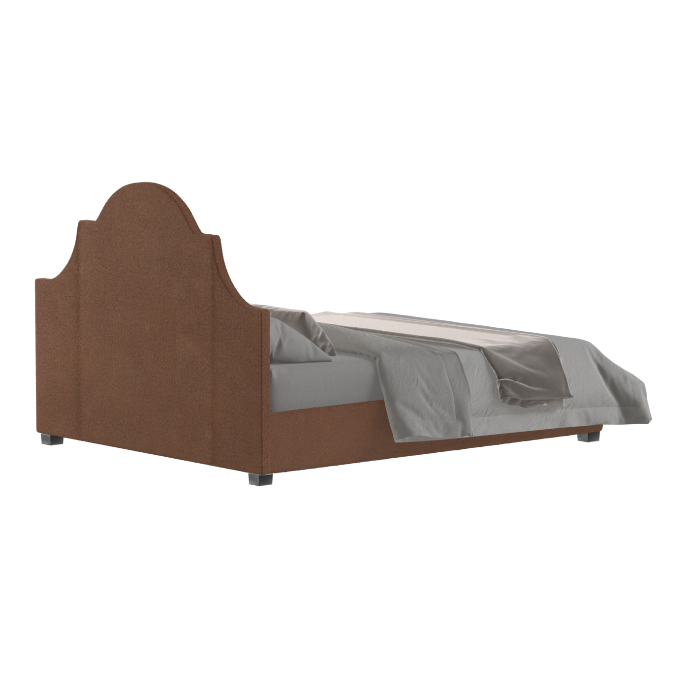 Ariana Double Bed with Elegant Headboard