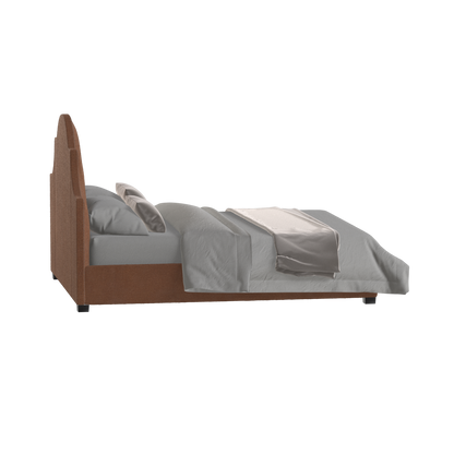 Ariana Double Bed with Elegant Headboard