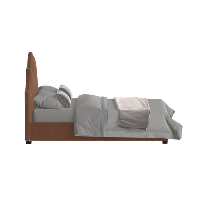 Ariana Double Bed with Elegant Headboard