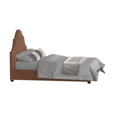 Ariana Double Bed with Elegant Headboard
