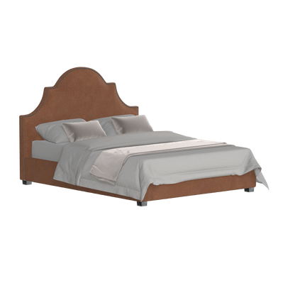Ariana Double Bed with Elegant Headboard