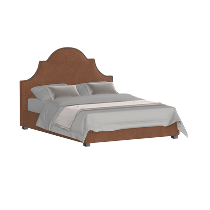 Ariana Double Bed with Elegant Headboard