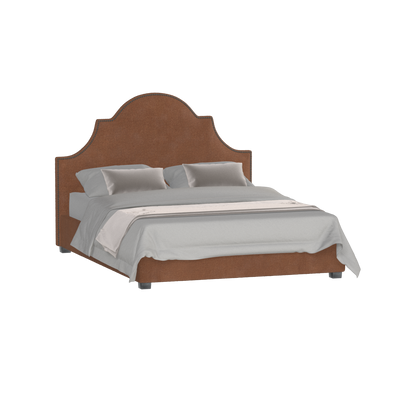 Ariana Double Bed with Elegant Headboard