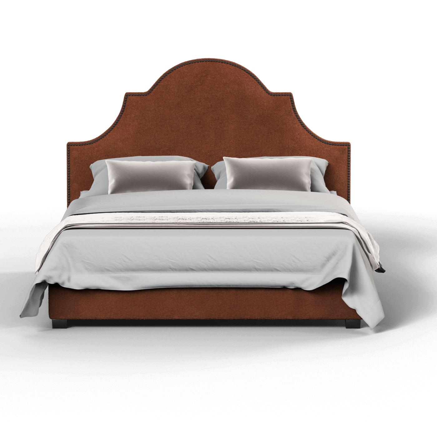Ariana Double Bed with Elegant Headboard