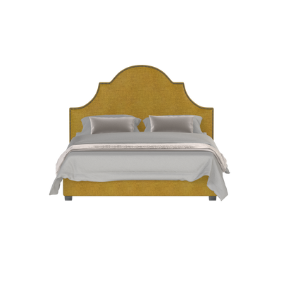Ariana Double Bed with Elegant Headboard