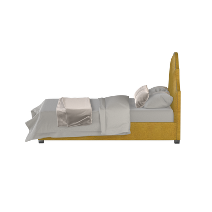 Ariana Double Bed with Elegant Headboard