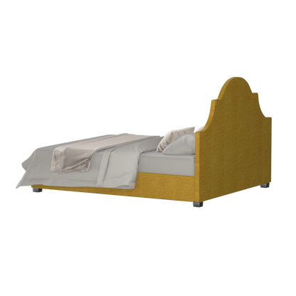Ariana Double Bed with Elegant Headboard
