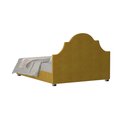 Ariana Double Bed with Elegant Headboard