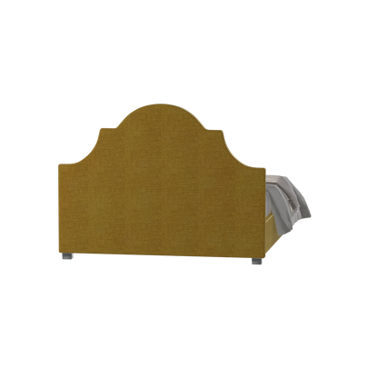 Ariana Double Bed with Elegant Headboard