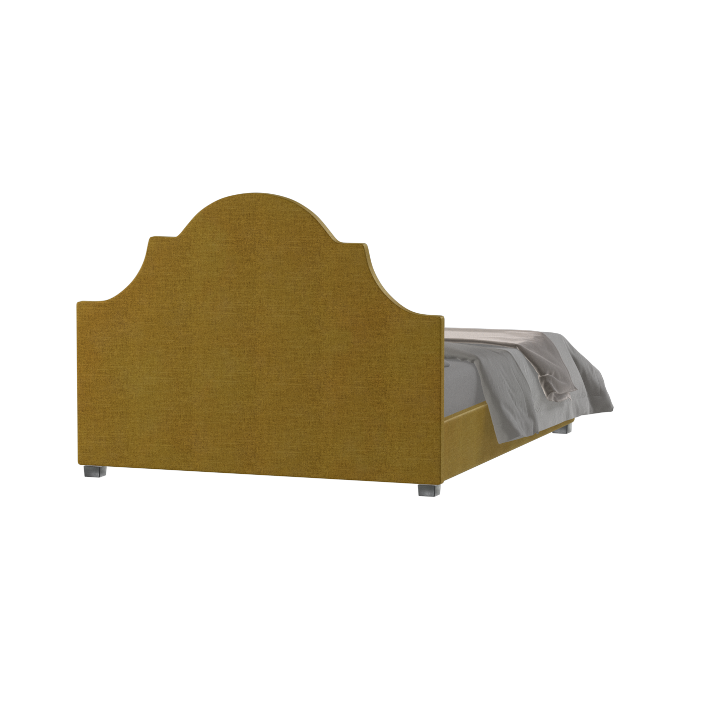 Ariana Double Bed with Elegant Headboard