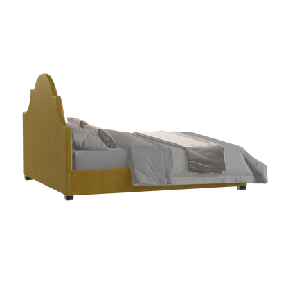 Ariana Double Bed with Elegant Headboard