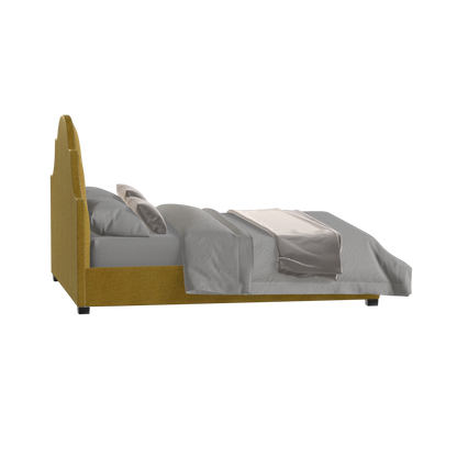 Ariana Double Bed with Elegant Headboard