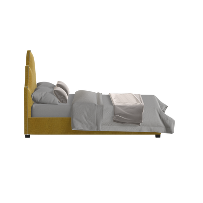 Ariana Double Bed with Elegant Headboard