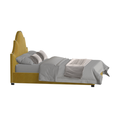 Ariana Double Bed with Elegant Headboard