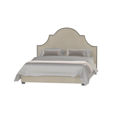 Ariana Double Bed with Elegant Headboard