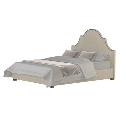 Ariana Double Bed with Elegant Headboard