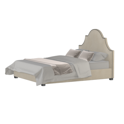 Ariana Double Bed with Elegant Headboard