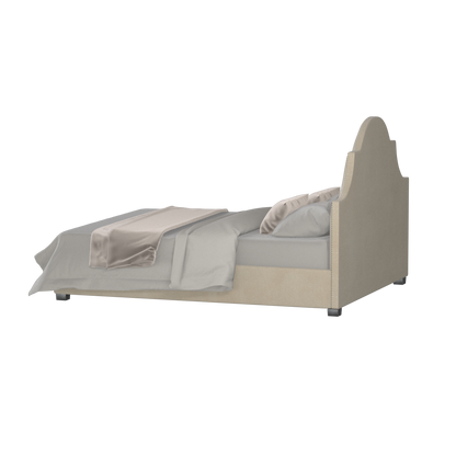 Ariana Double Bed with Elegant Headboard