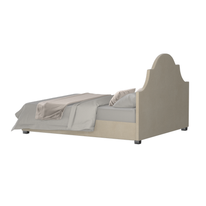 Ariana Double Bed with Elegant Headboard