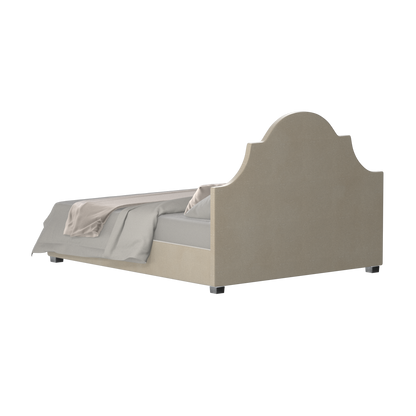Ariana Double Bed with Elegant Headboard