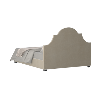 Ariana Double Bed with Elegant Headboard