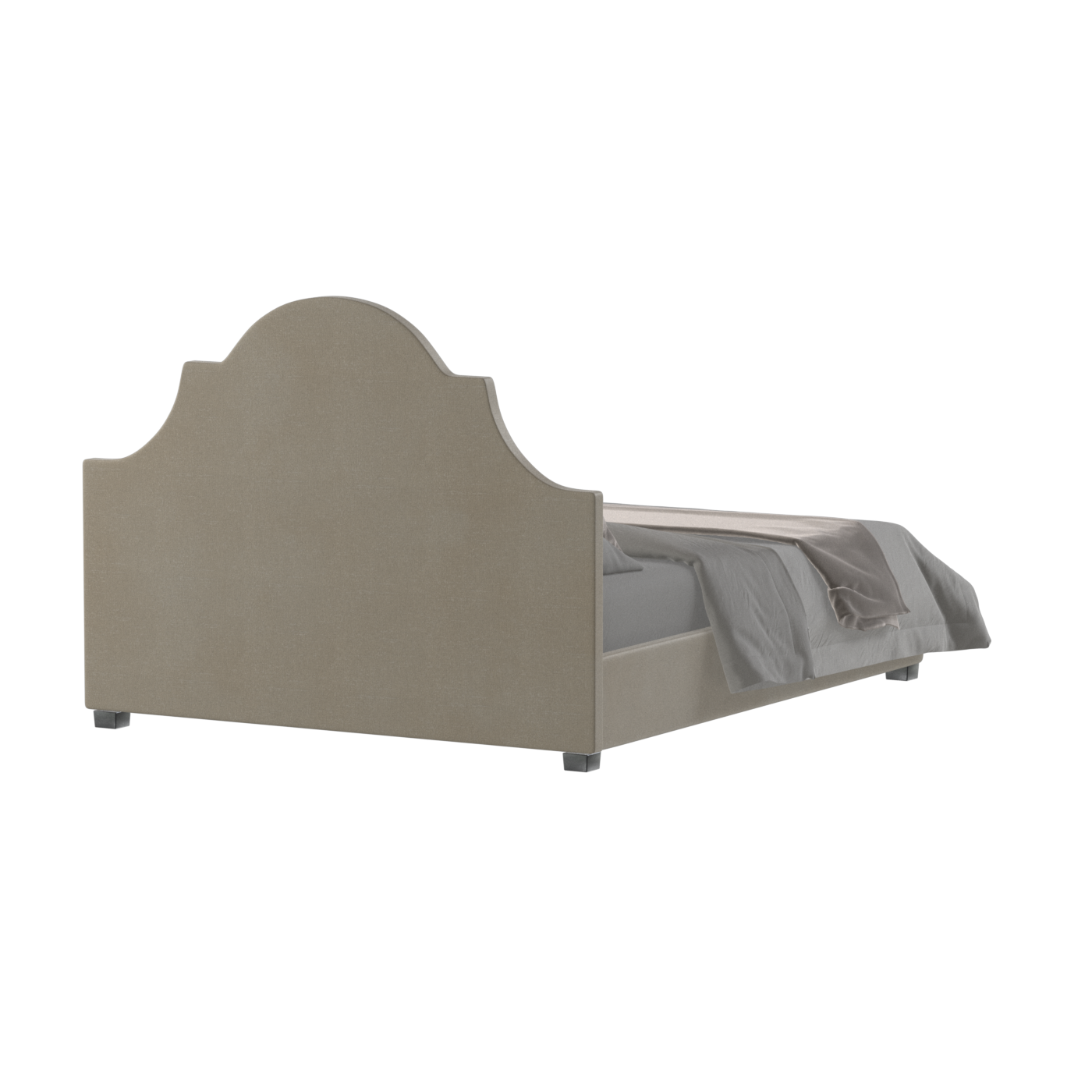 Ariana Double Bed with Elegant Headboard