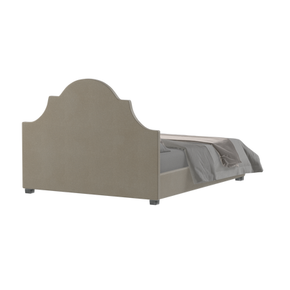 Ariana Double Bed with Elegant Headboard