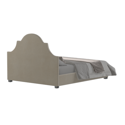 Ariana Double Bed with Elegant Headboard