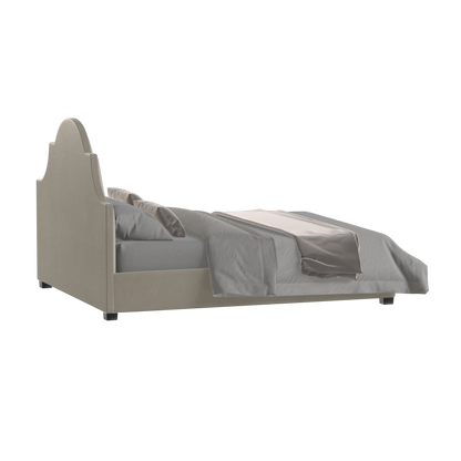 Ariana Double Bed with Elegant Headboard