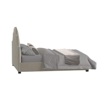 Ariana Double Bed with Elegant Headboard
