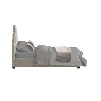 Ariana Double Bed with Elegant Headboard
